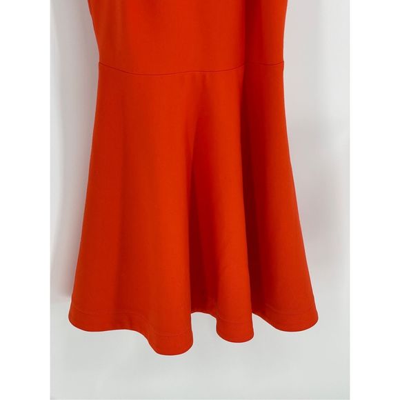 Eliabeth and‎ James Dress Orange Tank Women 4 Skater A Line Sleeveless Racer - Picture 3 of 12